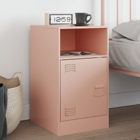 Pink steel nightstand 34.5x39x62 cm by vidaXL, Nightstands - Ref: Foro24-841765, Price: 71,77 €, Discount: %