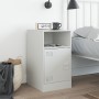 White steel nightstand 34.5x39x62 cm by vidaXL, Nightstands - Ref: Foro24-841773, Price: 71,77 €, Discount: %