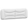 Cama con colchón cuero sintético blanco 160x200 cm de vidaXL, Camas y somieres - Ref: Foro24-3208732, Precio: 473,82 €, Descu...