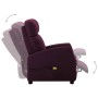 Sillón de masaje de tela morado de vidaXL, Sillones de masaje eléctricos - Ref: Foro24-289713, Precio: 169,34 €, Descuento: %