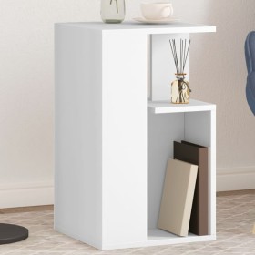 White engineered wood side table 35x35x60 cm by vidaXL, Coffee table - Ref: Foro24-840737, Price: 38,36 €, Discount: %