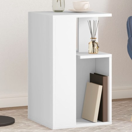 White engineered wood side table 35x35x60 cm by vidaXL, Coffee table - Ref: Foro24-840737, Price: 38,99 €, Discount: %