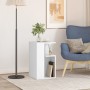 White engineered wood side table 35x35x60 cm by vidaXL, Coffee table - Ref: Foro24-840737, Price: 38,99 €, Discount: %