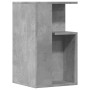 Concrete gray engineered wood side table 35x35x60 cm by vidaXL, Coffee table - Ref: Foro24-840740, Price: 39,99 €, Discount: %