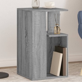 Mesa auxiliar madera de ingeniería gris Sonoma 35x35x60 cm de vidaXL, Mesas de centro - Ref: Foro24-840742, Precio: 46,50 €, ...