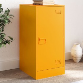 Mustard yellow steel sideboard 34.5x39x73 cm by vidaXL, Sideboards - Ref: Foro24-841712, Price: 81,99 €, Discount: %