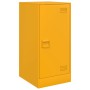 Mustard yellow steel sideboard 34.5x39x73 cm by vidaXL, Sideboards - Ref: Foro24-841712, Price: 81,92 €, Discount: %