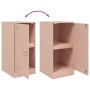 Pink steel sideboard 34.5x39x73 cm by vidaXL, Sideboards - Ref: Foro24-841710, Price: 81,92 €, Discount: %