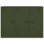 Olive green steel sideboard 99x39x73 cm by vidaXL, Sideboards - Ref: Foro24-841725, Price: 174,40 €, Discount: %