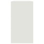 Aparador de acero blanco 99x39x73 cm de vidaXL, Aparadores - Ref: Foro24-841792, Precio: 176,16 €, Descuento: %