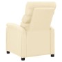 Sillón de masaje de cuero sintético crema de vidaXL, Sillones de masaje eléctricos - Ref: Foro24-289690, Precio: 158,99 €, De...