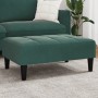 Dark green velvet footstool 77x55x31 cm by vidaXL, Ottomans - Ref: Foro24-4007368, Price: 77,97 €, Discount: %