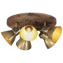 Vintage brass ceiling lamp 25 W E27 50x50x25 cm by vidaXL, Lamps - Ref: Foro24-371830, Price: 136,71 €, Discount: %