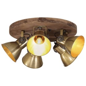 Vintage brass ceiling lamp 25 W E27 50x50x25 cm by vidaXL, Lamps - Ref: Foro24-371830, Price: 143,99 €, Discount: %