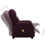 Purple fabric electric massage chair by vidaXL, Electric massage chairs - Ref: Foro24-289679, Price: 192,64 €, Discount: %