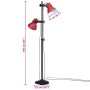 Abgenutzte rote Stehleuchte 25 W E27 25x25x90/160 cm von vidaXL, Lampen - Ref: Foro24-371847, Preis: 100,99 €, Rabatt: %