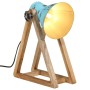 Worn blue desk lamp 25 W E27 30x17x40 cm by vidaXL, Lamps - Ref: Foro24-371902, Price: 45,34 €, Discount: %