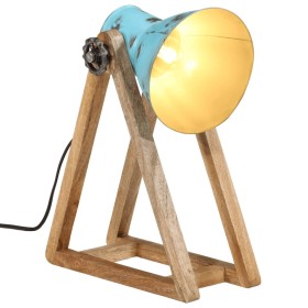 Worn blue desk lamp 25 W E27 30x17x40 cm by vidaXL, Lamps - Ref: Foro24-371902, Price: 49,99 €, Discount: %