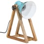 Worn blue desk lamp 25 W E27 30x17x40 cm by vidaXL, Lamps - Ref: Foro24-371902, Price: 45,34 €, Discount: %