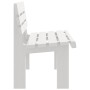 Banco de jardín polipropileno blanco 110x52x71 cm de vidaXL, Bancos de jardín - Ref: Foro24-4009379, Precio: 75,42 €, Descuen...