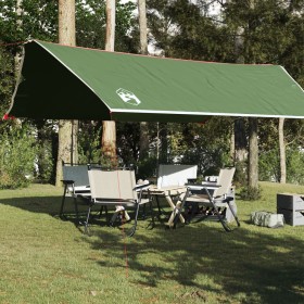 Green waterproof camping tarp 500x294 cm by vidaXL, tents - Ref: Foro24-94670, Price: 50,99 €, Discount: %