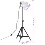 White floor lamp 25 W E27 35x35x65/95 cm by vidaXL, Lamps - Ref: Foro24-371872, Price: 62,57 €, Discount: %