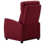 Sillón de masaje de tela rojo tinto de vidaXL, Sillones de masaje eléctricos - Ref: Foro24-289709, Precio: 209,69 €, Descuent...