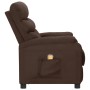 Brown synthetic leather massage chair by vidaXL, Electric massage chairs - Ref: Foro24-289691, Price: 157,99 €, Discount: %