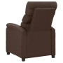 Brown synthetic leather massage chair by vidaXL, Electric massage chairs - Ref: Foro24-289691, Price: 157,99 €, Discount: %