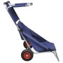 Carrito de playa portátil y plegable con ruedas azul de vidaXL, Carros e islas - Ref: Foro24-90446, Precio: 89,71 €, Descuent...