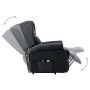 Massage chair with lifting system dark gray fabric by vidaXL, Electric massage chairs - Ref: Foro24-289741, Price: 382,17 €, ...