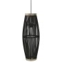 Black willow oval pendant lamp 40 W E27 27x68 cm by vidaXL, Lamps - Ref: Foro24-289591, Price: 36,58 €, Discount: %