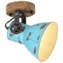 Worn-out blue wall lamp 25 W E27 11.5x11.5x25 cm by vidaXL, Lamps - Ref: Foro24-371825, Price: 53,31 €, Discount: %