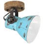 Worn-out blue wall lamp 25 W E27 11.5x11.5x25 cm by vidaXL, Lamps - Ref: Foro24-371825, Price: 53,31 €, Discount: %