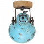 Worn-out blue wall lamp 25 W E27 11.5x11.5x25 cm by vidaXL, Lamps - Ref: Foro24-371825, Price: 53,31 €, Discount: %