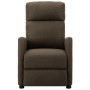 Brown fabric electric massage chair by vidaXL, Electric massage chairs - Ref: Foro24-289710, Price: 223,81 €, Discount: %