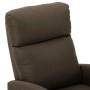 Brown fabric electric massage chair by vidaXL, Electric massage chairs - Ref: Foro24-289710, Price: 223,81 €, Discount: %