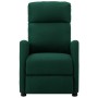 Sillón de masaje de tela verde oscuro de vidaXL, Sillones de masaje eléctricos - Ref: Foro24-289712, Precio: 142,49 €, Descue...