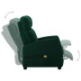 Sillón de masaje de tela verde oscuro de vidaXL, Sillones de masaje eléctricos - Ref: Foro24-289712, Precio: 142,49 €, Descue...