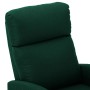 Sillón de masaje de tela verde oscuro de vidaXL, Sillones de masaje eléctricos - Ref: Foro24-289712, Precio: 142,49 €, Descue...