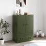 Olive green steel sideboard 67x39x95 cm by vidaXL, Sideboards - Ref: Foro24-841809, Price: 165,03 €, Discount: %