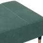 Dark green velvet footrest 77x55x31 cm by vidaXL, Ottomans - Ref: Foro24-4007395, Price: 89,25 €, Discount: %