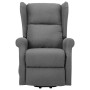 Massage chair with lifting system light gray fabric by vidaXL, Electric massage chairs - Ref: Foro24-289740, Price: 342,39 €,...