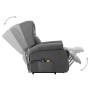 Massage chair with lifting system light gray fabric by vidaXL, Electric massage chairs - Ref: Foro24-289740, Price: 342,39 €,...