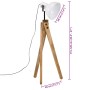 White floor lamp 25 W E27 45x45x120 cm by vidaXL, Lamps - Ref: Foro24-371917, Price: 117,09 €, Discount: %