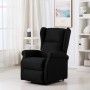 Black fabric elevating massage chair by vidaXL, Electric massage chairs - Ref: Foro24-289742, Price: 376,00 €, Discount: %