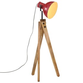 Worn red floor lamp 25 W E27 45x45x120 cm by vidaXL, Lamps - Ref: Foro24-371920, Price: 126,99 €, Discount: %