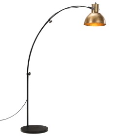 Vintage brass floor lamp 25 W E27 150 cm by vidaXL, Lamps - Ref: Foro24-371936, Price: 193,99 €, Discount: %