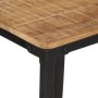 Taburetes altos 2 uds madera maciza de mango rugosa de vidaXL, Taburetes de cocina - Ref: Foro24-358940, Precio: 169,99 €, De...