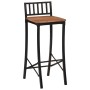 High stools 2 units solid acacia wood by vidaXL, Kitchen stools - Ref: Foro24-358942, Price: 137,35 €, Discount: %